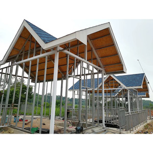 บ้านวิลล่าโครงเหล็กเบา ดีไซน์ทันสมัย สำเร็จรูป สำหรับอยู่อาศัย - Product Image 4