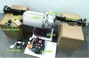 Ensemble d'essieu arrière de différentiel de moteur de voiture électrique - Product Image 6