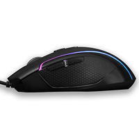 Souris optique filaire pour ordinateur de bureau, haute qualité, rvb, accessoire pour gamer