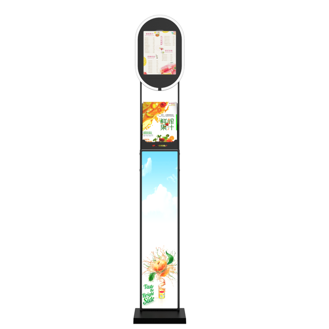Peacemounts Kiosk Photo Booth Machine Stand Metal Construction 12.9 Inch iPad Tablet Adjustable 90 Rotation 4000-6500K Ring