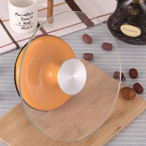 Support de Présentation Rotatif pour Gâteaux Sunshine Wholesale avec Plateau en Verre et Roue Pivotante – Fournisseur d'Outils de Pâtisserie - Product Image 4