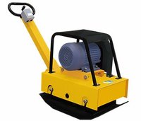 Mini-compacteur électrique portatif 4kW à moteur haute efficacité, force de compactage 15kN, profondeur 30cm pour le compactage des couches de sol