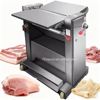 Trancheuse à viande Offre Spéciale d'usine Shawarma Trancheuse à viande crue Machine à viande Boeuf Porc Poulet Poitrine Machine à couper