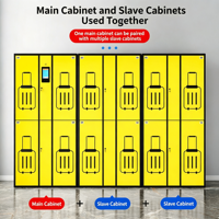 Casiers à bagages intelligents en libre-service, armoires de rangement connectées en réseau avec code QR pour supermarchés, gares et sites touristiques