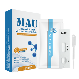 Microalbuminuria (MAU) testi, mikro <span class=keywords><strong>Albumin</strong></span> İdrar çubuğu için uygulama tanımlama teşhis kiti - Product Image 2