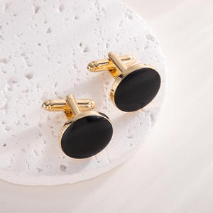 High Quality Custom Engraved Men's Vintage Cufflinks Fashion Jewelry Cufflinks Gift Men's Wedding - Product Image 4