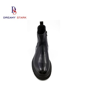 Botas de Invierno Dreamy Stark 2025, Nuevo Diseño, de Caña Alta, Sin Cordones, de Cuero Genuino, Cómodas, para Hombre, Oficina y Moda Profesional - Product Image 2