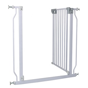 Barrière de sécurité pour bébé et animaux domestiques en plastique durable, facile à franchir, clôture pour chiens, barrière de sécurité pour enfants, intérieur/extérieur - Product Image 3