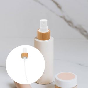 Tapa de Perfume Ecológica de Bambú con Función Antiderrames para Botella Cosmética de Vidrio sin Aire - Product Image 2