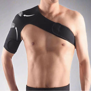 สายรัดพยุงไหล่แบบปรับได้ ทำจากนีโอพรีน สำหรับบำบัดและพยุง<span class=keywords><strong>หลัง</strong></span>และไหล่ ช่วยฟื้นฟูอาการปวดและบาดเจ็บที่ไหล่ - Product Image 3