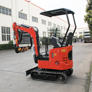 Mini-excavatrice EZ 12 de type chenillé, machine de terrassement haute performance pour la construction - Product Image 1