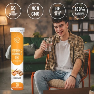 Julong OEM Comprimés effervescents vitaminés quotidiens Sans gluten <span class=keywords><strong>Vitamine</strong></span> C <span class=keywords><strong>Vitamine</strong></span> <span class=keywords><strong>D</strong></span> & <span class=keywords><strong>Zinc</strong></span> Comprimés effervescents avec miel de Manuka - Product Image 6