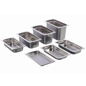 Bandeja de gastrónomo de acero inoxidable NSF - Product Image 4