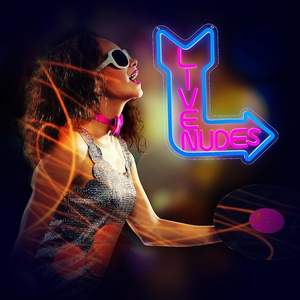 Live Naakten Led Muziek Neon Bord Lampjes Usb Dimmer Muur Kamer Decor Voor <span class=keywords><strong>Game</strong></span> Slaapkamer Verjaardagsfeestjes-Nacht Licht Geschenken - Product Image 5