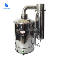 Destilador de Agua Eléctrico Laboao de 20L de Acero Inoxidable con Control Automático