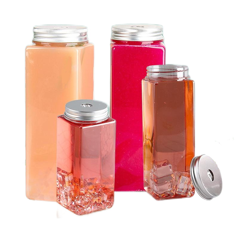 12oz plastic juice bottle with caps bpa free