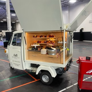 Camión <span class=keywords><strong>de</strong></span> Comida Eléctrico Móvil, Triciclo <span class=keywords><strong>de</strong></span> Comida Tuk Tuk, Carrito <span class=keywords><strong>de</strong></span> Hot Dogs, Helados, <span class=keywords><strong>Donuts</strong></span>, Waffles y Frituras, en Venta - Product Image 2