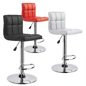 <span class=keywords><strong>Tabouret</strong></span> de Bar Pivotant Moderne à Hauteur Réglable Chaise de Salle à Manger Économique pour Bureau à Domicile, Hôtel ou Parc - Product Image 5