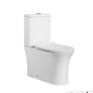 WC mural C012, deux pièces, chasse d'eau par le haut, pour salle de bain d'hôtel - Product Image 3