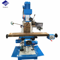 Machine de perçage et de fraisage verticale à commande manuelle de haute précision et robuste ZX6350C