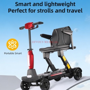 Lithium Battery Electric Folding <b>Walker</b> Electric Mobility Scooter - Product Image 6