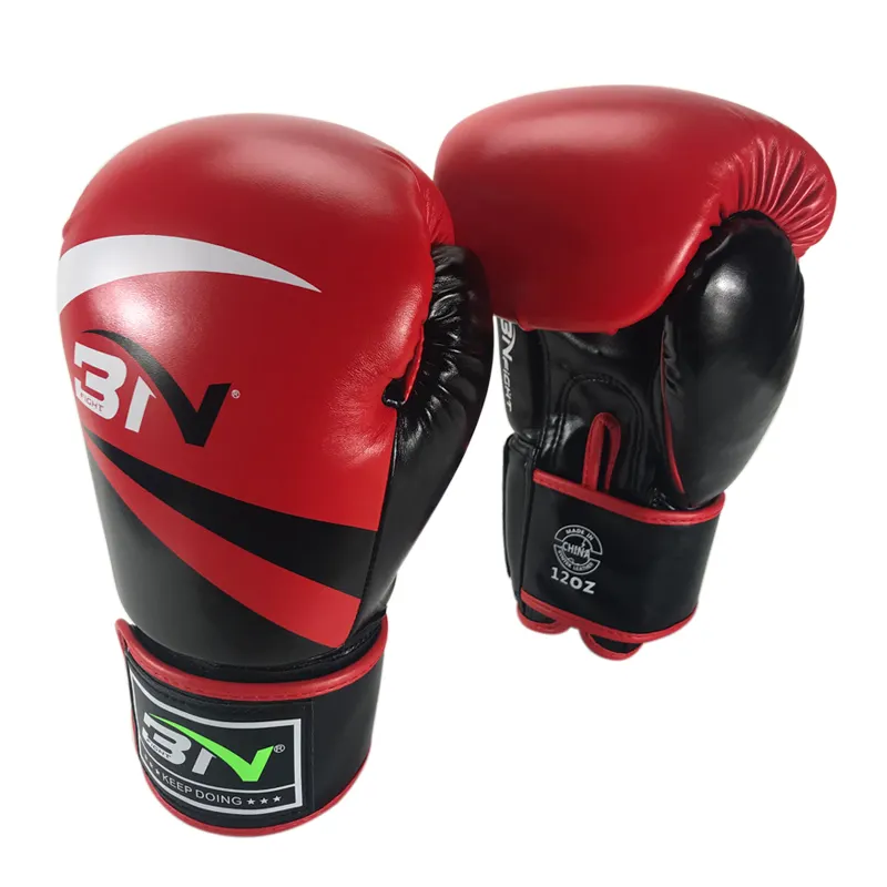 BN 8oz-16oz Großhandel Custom für Karate Muay Thai MMA Sparring Stanzen Kampfkunst Box handschuhe Training Kick Box handschuhe