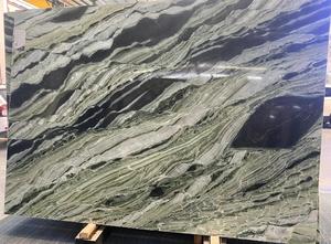 Modern High Quality Natural Green Marble for Indoor Kitchen Countertops Hotel Villa Walls &amp; Floors Luxury Stones Used - Product Image 5