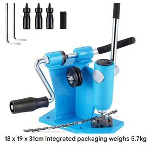 Máquina remachadora y desenlazadora de cadenas para piezas de motosierra y herramientas de jardín - Product Image 3