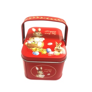 Boîte en métal rectangulaire pour l'emballage de gâteaux, bonbons, chocolats, biscuits - Boîte cadeau pour enfants avec fonction aseptique et logo personnalisé - Product Image 3