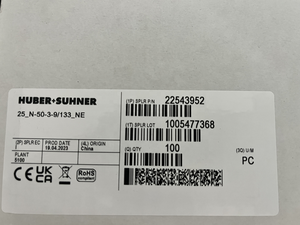 21 _ MMCX-50-1-2/111_OE <span class=keywords><strong>HUBER</strong></span> + SUHNER nouveau stock Contact d'origine pour des prix réduits - Product Image 4