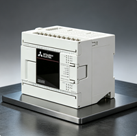 PLC Pequeño FX5UJ-24MR/ES para Máquinas Sencillas, 24 E/S, Tipo Relé, Ethernet, Modelo Económico IQ-F