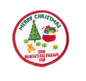 Cute Santa Claus Embroidered Arm Patch Christmas Gift Patch <b>Iron</b> On Badge - Product Image 4