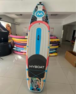 จีนผลิตบอร์ด MYBOAT SUP ดีไซน์ใหม่ ขนาด 11'6'' สำหรับตกปลาและพายเรือแบบยืน รุ่น MY17/5 บอร์ด SUP แบบเป่าลมสำหรับตกปลา - Product Image 4