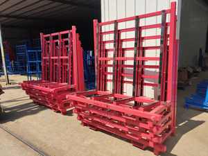 מזרח גלס נושאת מטען ברזל l מסגרת מתלה קורוזיה חלודה למניעת חלודה מחסן מתכת זכוכית - Product Image 5