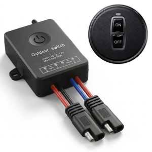 Interrupteur sans fil RF 433 MHz IP67 72V 30A pour l'extérieur, télécommande pour <span class=keywords><strong>fontaine</strong></span> et pompe d'extérieur - Product Image 1