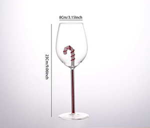 Cadeau de Noël 350ml <span class=keywords><strong>Gobelet</strong></span> en verre borosilicaté transparent en vrac - Product Image 2