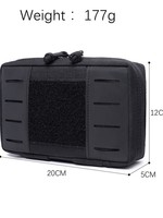 Pochette tactique multi-usages Molle IFAK, en Oxford découpé au laser, imperméable, avec fermeture éclair, trousse de premiers secours, sac de ceinture utilitaire EDC EMT médical