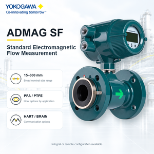 Medidor de Flujo Magnético YOKOGAWA ADMAG, Electrodo de Acero Inoxidable 316L, Conexión de Brida PFA, Precisión del 0.5%, Flujo de 0.3-10 m/s - Product Image 1