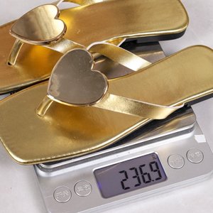 T19-1 Tongs de haute qualité pour femmes, nouvelles chaussures de plage d'extérieur en forme de pêche pour filles, chaussures à clip tendance pour femmes - Product Image 6