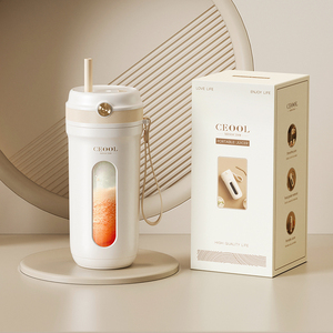 Licuadora Portátil Ceool, Mini Licuadora, Botella para Jugos, Recargable por USB, para Jugos de Frutas Frescas y Smoothies - Product Image 1