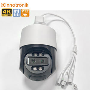 Innotronik 4K 8MP户外速度圆顶10倍变焦人形跟踪Wifi PTZ彩色夜间闭路电视双镜头监控摄像头 - Product Image 5