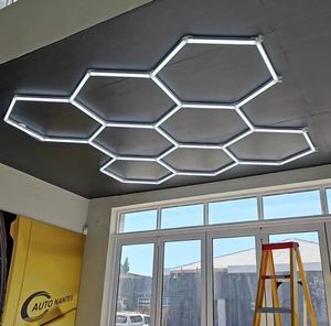 Luci esagonali LED esagonali luci esagonali del soffitto del Garage per Auto dettaglio lampada stile a nido d'ape - Product Image 4
