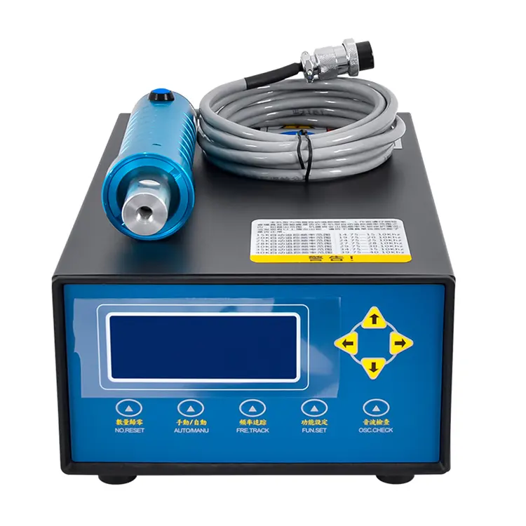 28Khz manuale palmare saldatore a punti macchina di saldatura ad ultrasuoni con corno di saldatura personalizzato