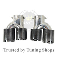Puntas de Escape RCF de Fibra de Carbono para BMW G20 M330i M340i G22 M440i