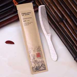 Ensemble d'équipements jetables pour hôtel haut de gamme Brosse à dents personnalisable Dentifrice Peigne Shampooing-Directement de l'usine - Product Image 4