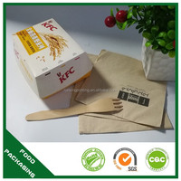 Vente en gros Emballage alimentaire à emporter Boîte de chips de poulet frit Boîte de hamburger