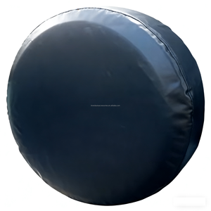 Funda Protectora para Neumáticos de Repuesto de Coche, Personalizada con Logotipo, de PU/PVC, Impermeable, para Vehículos Todoterreno - Product Image 1