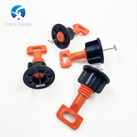 Système de nivellement de carreaux en forme de T amovible en PP PE, outils d'espacement de carreaux durables et imperméables pour la construction de sols et de murs