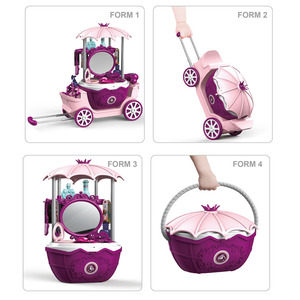 Nuevos Sets de Maquillaje de Juguete para Niñas, Juguetes de Imitación para Bebés, Set de Belleza para Niñas, Carrito de Maquillaje de Juguete - Product Image 4