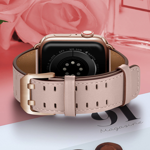 HUANLONG-Correa de cuero de primera calidad para Apple Watch, pulsera clásica de negocios, 42/44/45/46/49mm, I Watch Ultra 10 9 8 7 - Product Image 2